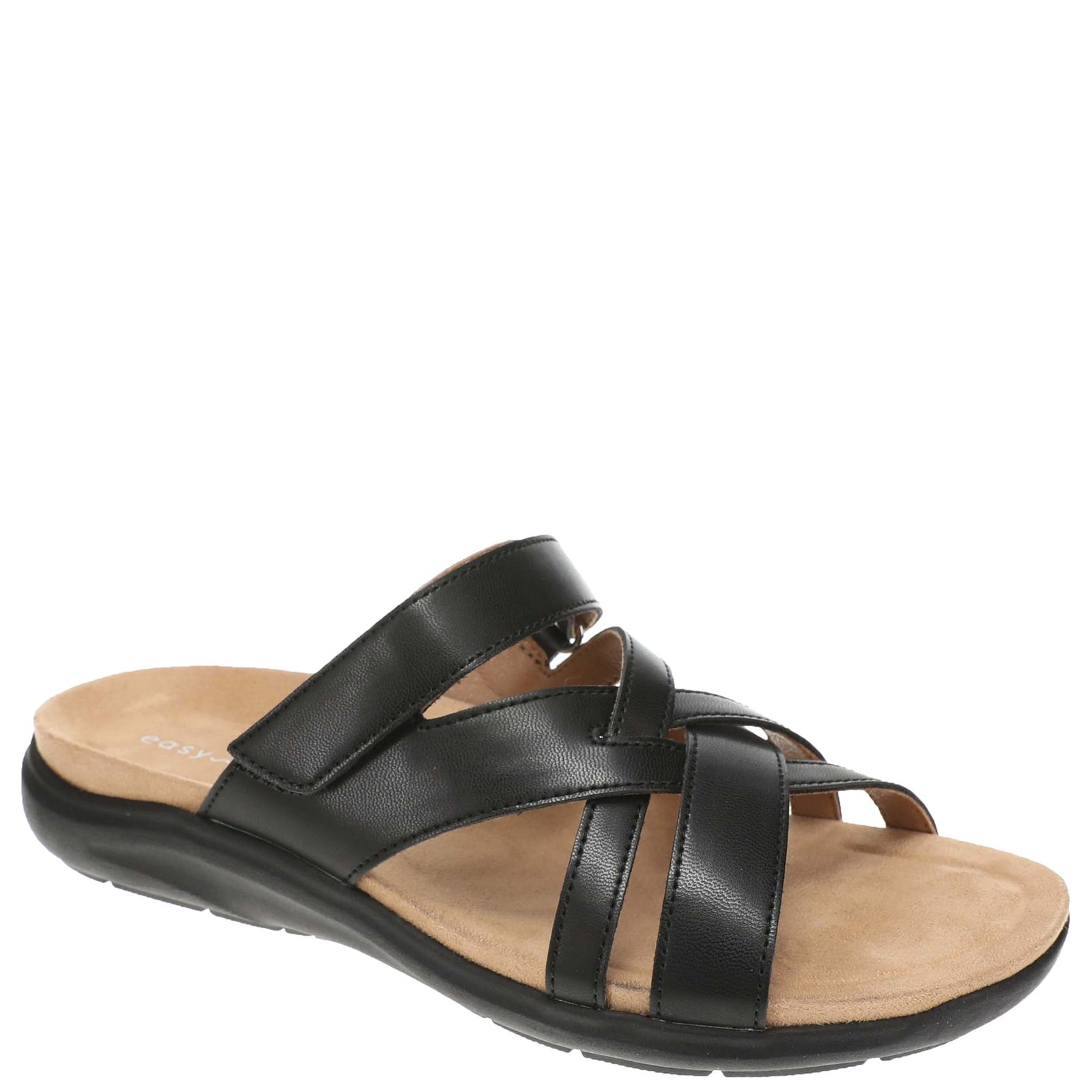 Easy Spirit Waylin - Womens 5 Black Sandal Medium