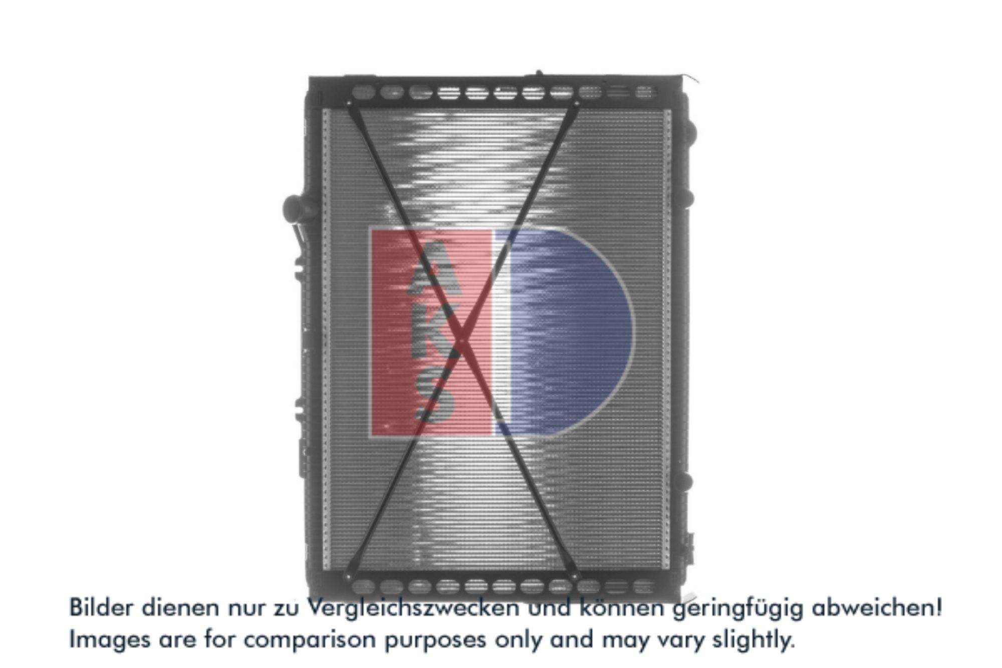 AKS DASIS Kühler, Motorkühlung 290019N Universal für DAF 1940148 2049371 Image