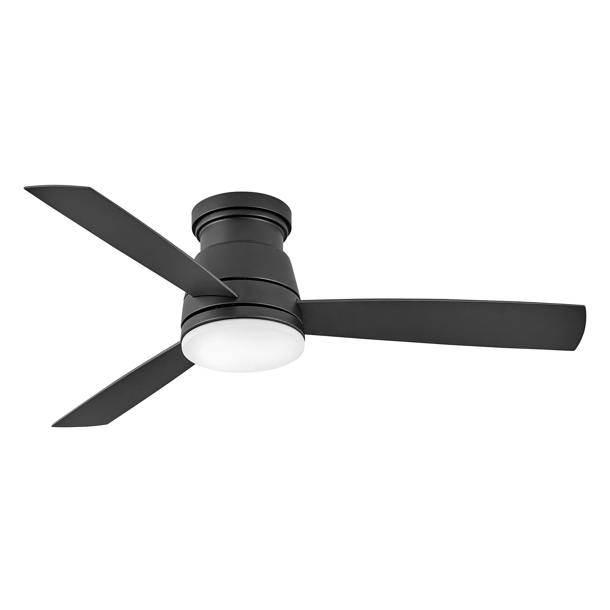 Hinkley Lighting Trey 52 Inch Ceiling Fan with Light Kit - 902752FMB-LWD