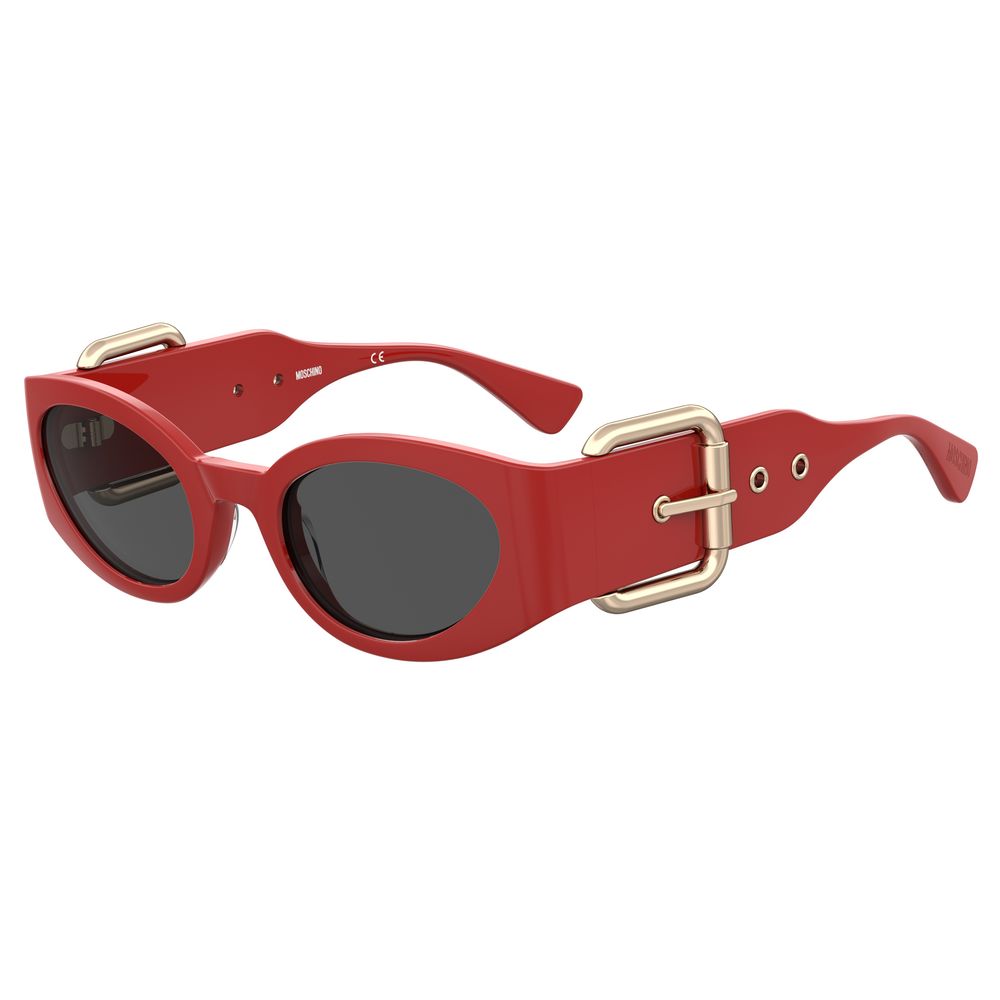 Mos007s Gürtelbuckle Sonnenbrille Rot Image