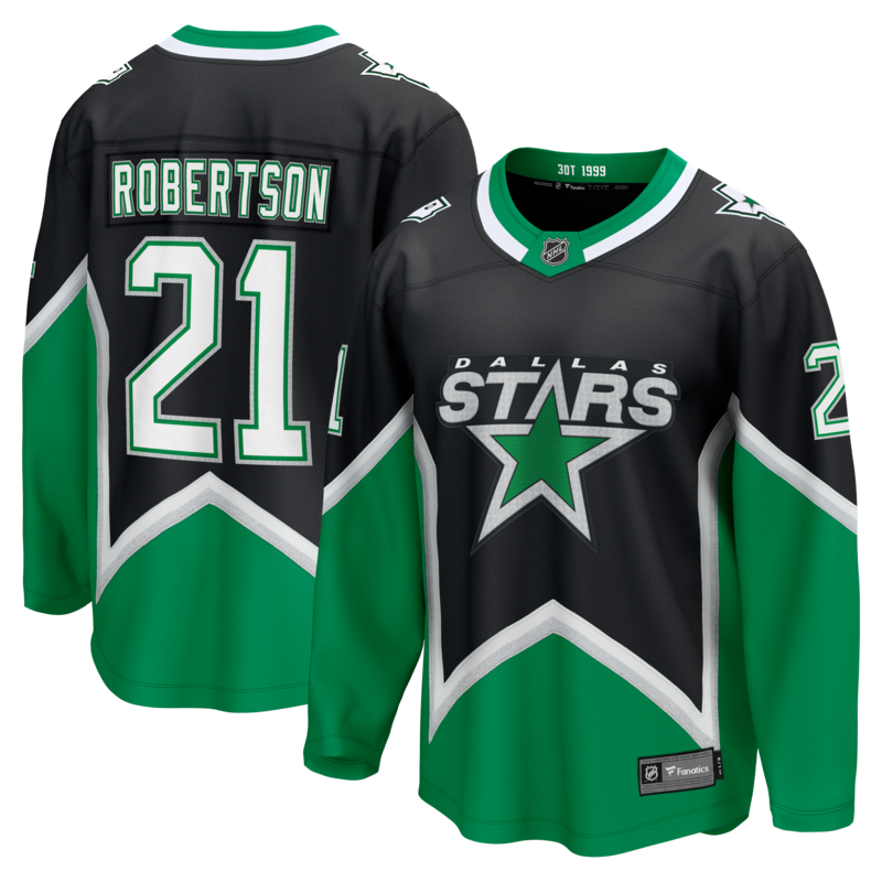 Dallas Stars Fanatics Breakaway Ausweichtrikot - Jason Robertson - Herren Image