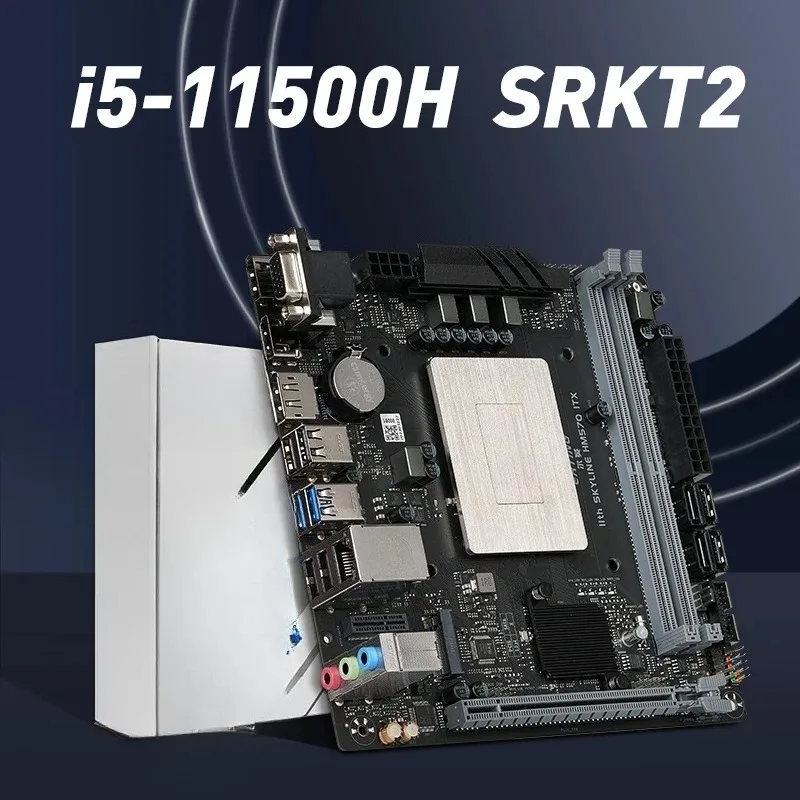 Erying Mini Itx Gaming PC Computer Motherboard CPU Combo Kit Interposer Core I5 11500h 6c12t Ddr4 Ram 1700 Placa Madre