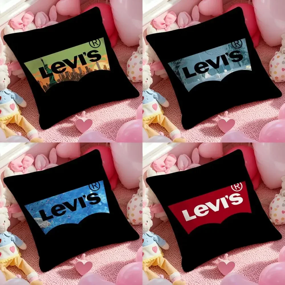 L-LEVisS Luxus-Kissenbezug mit Muster, bedruckt, für Wohnzimmer, Sofa, Kissenbezug und Schlafzimmer-Dekoration Image