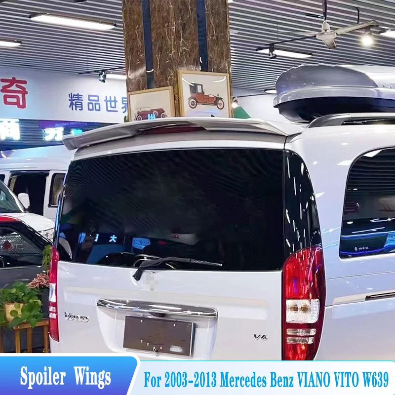 Für 2003-2013 Benz VITO VIANO W639 Spoiler Flügel Vito/Mixto MPV Dach Heckspoiler Flügel ABS Material Tuning Body Kit Zubehör Image