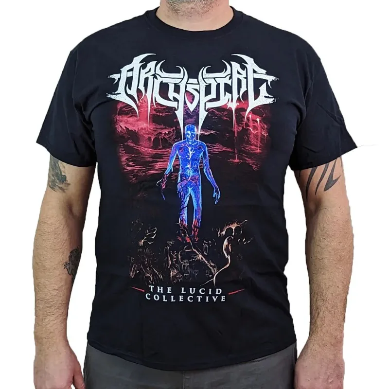 ARCHSPIRE The Lucid Collective T-Shirt – Retro Band Heavy Metal Rock Street Hip Hop Fans – Unisex