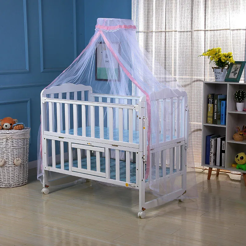 Sommer Baby Moskitonetz Mesh Dome Schlafzimmer Vorhang Netze Neugeborenen Faltbare Tragbare Baldachin Kinder Bett Versorgung Abweisend Zelt