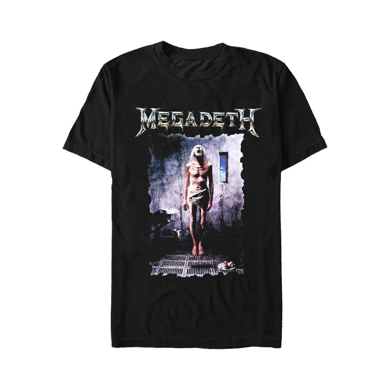 Megadeth Countdown To Extrinction Grafik-T-Shirt – Retro-Band Heavy Metal Rock Street Hip Hop Art Lovers Trendiges T-Shirt Unisex