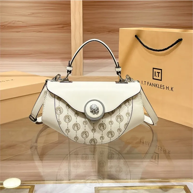 Leichte Damenhandtasche der Luxusmarke 2025, neues Design, High-End-Gefühl, Frühlings- und Sommer-Umhängetasche mit einer Schulter, modisch Image