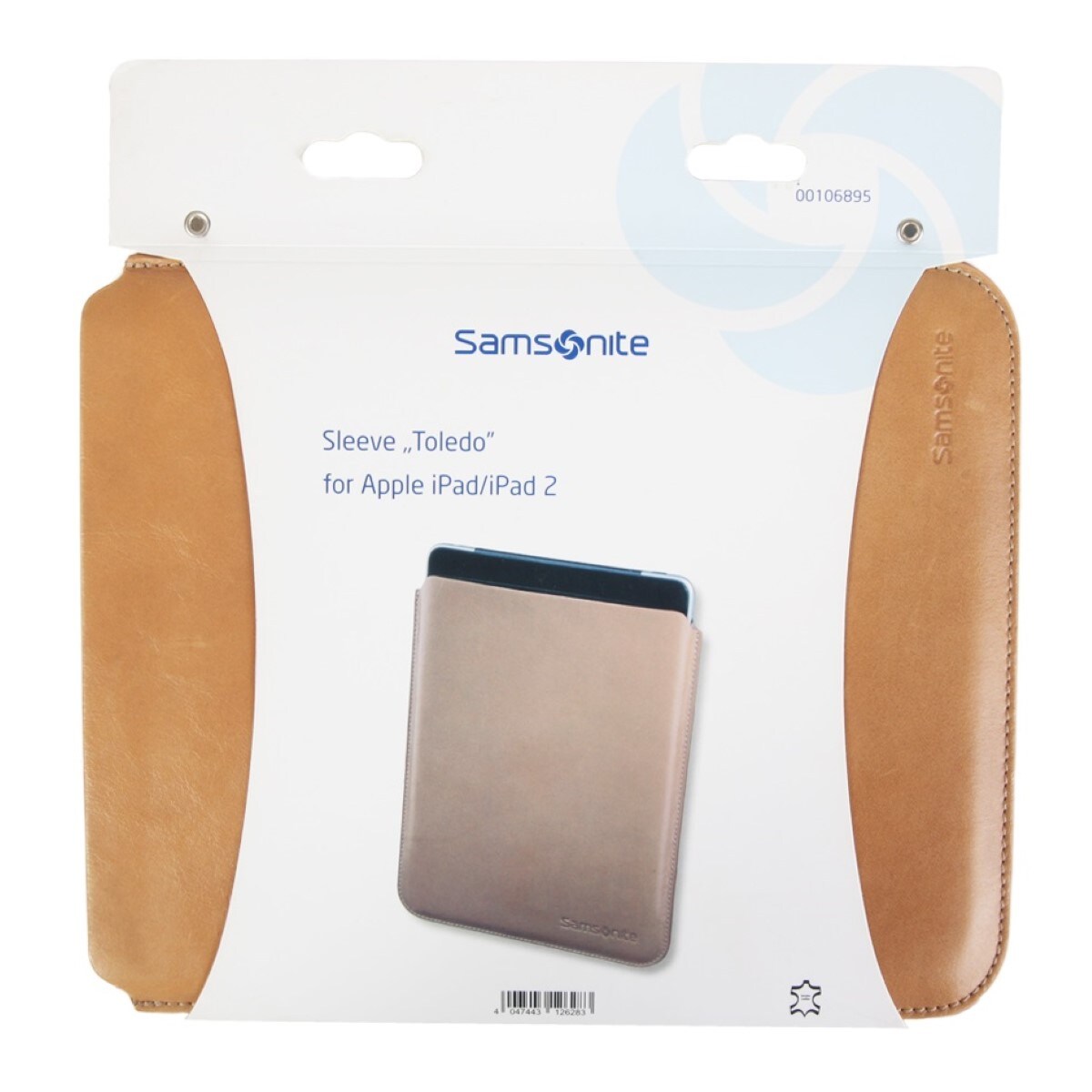 Samsonite Sleeve Toledo Leder Beige Tablet bis 10,5" Image