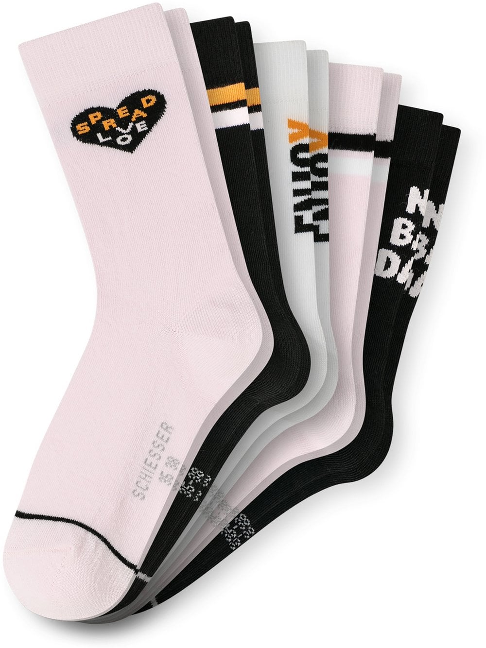 Schiesser Freizeitsocken Mädchen mehrfarbig, 39-42 Image