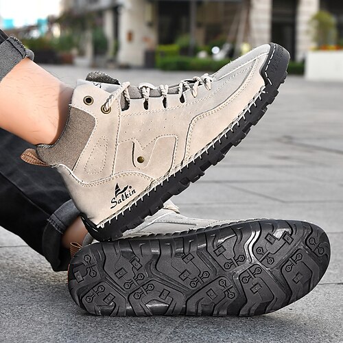 Herren-Wanderschuhe – robuste Outdoor-Abenteuerschuhe zum Trekking, Campen und Erkunden Image