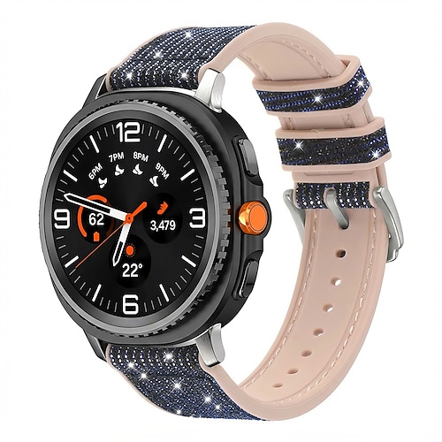 Uhrenarmband für Samsung Galaxy Uhr 8 40/44mm Watch 8 Classic 46 mm Silikon Ersatz Gurt Verstellbar Moderne Schnalle Armband Image