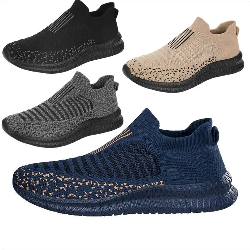 Große Größe Casual Sneakers Herren Sportschuhe Mode leicht atmungsaktive Herren Plateau Sneakers bequeme Laufschuhe Herrenschuhe