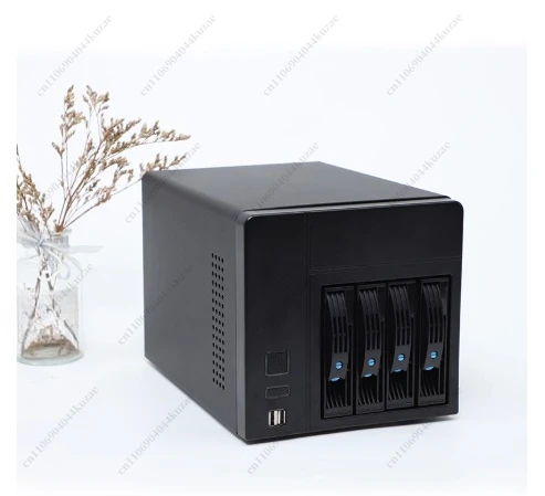 4-Disk Nas Home Office DIY Hot Swap IPFS Server Mini Itx Chassis Klein