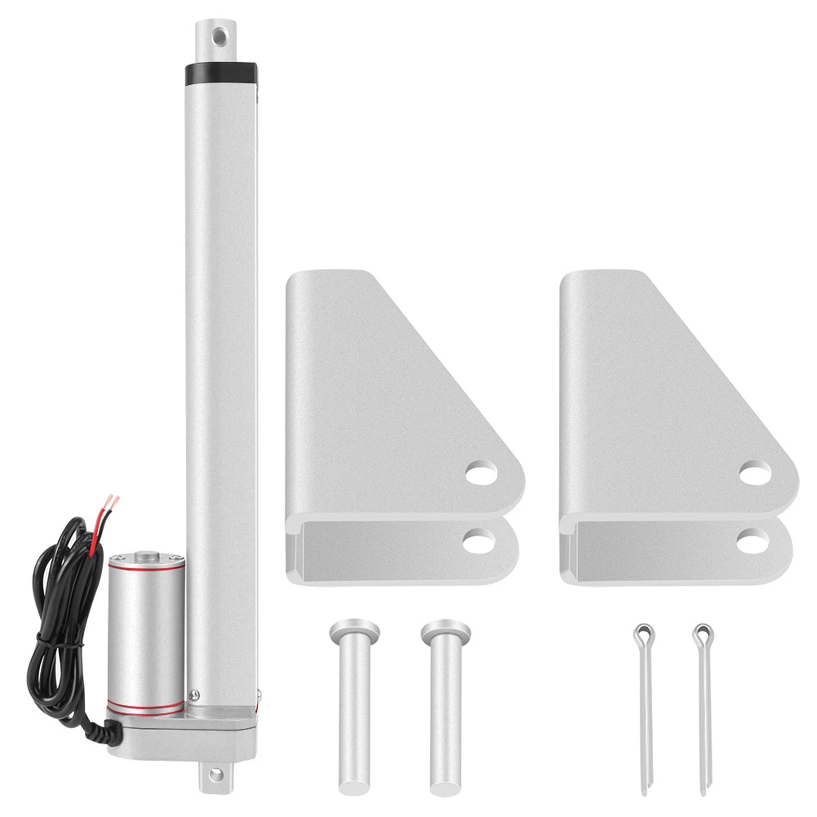 Elektrischer Linearantrieb, Putter, DC 12 V, 1000 N, Hub 50–500 mm, Linearantrieb, Aufzug, Elektromotorhalterung Image