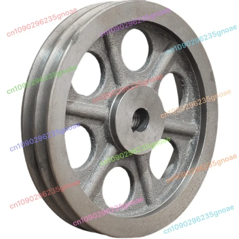 Keilriemenscheibe, robuste Doppelrille, 2 A Typ Gusseisen, 170 mm bis 350 mm, Größenbereich für Industriemaschinen Image