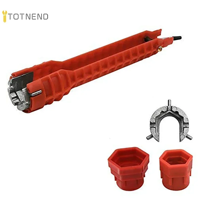 Multifunktions Waschbecken Bad Schlüssel Sanitär Installation Werkzeug Schraubenschlüssel Waschbecken Wasserhahn Schlüssel Sanitär Spanner Bad Schraubenschlüssel Werkzeug Set