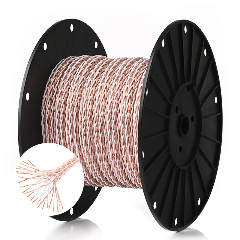 HiFi 12TC Bulk-Lautsprecherkabel 24 Stränge OCC Hi-End Audio-Lautsprecher-Verbindungskabel Player Line Bulk Wire Image