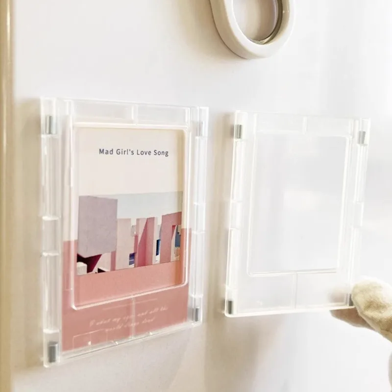 3-Zoll-Magnet-Fotorahmen für Fujifilm Camera Mini 12/11/Evo/40/7+/25/90/99/SE/Link2/3 für Fuji Instax Mini Film-Fotorahmen Image