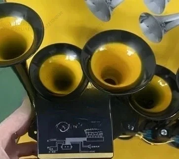 36-Ton-Lufthupe für Automusik, 12 V/24 V, universelle elektronische Schaltersteuerung Image