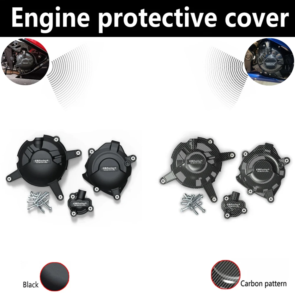 Motorräder Motor Abdeckung Schutz Fall Für Fall GB Racing Für Yamaha R3 R25 R125 MT-25 MT-03 2013-2023 motor Abdeckungen Image