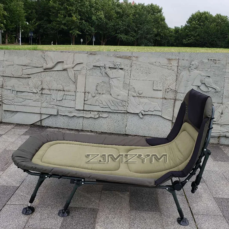 Klappbett, Liegestuhl, Einzelbüro, Haushalt, Camping, tragbares Nickerchenbett, einfaches Design für Mittagspause, Lounge-Stuhl