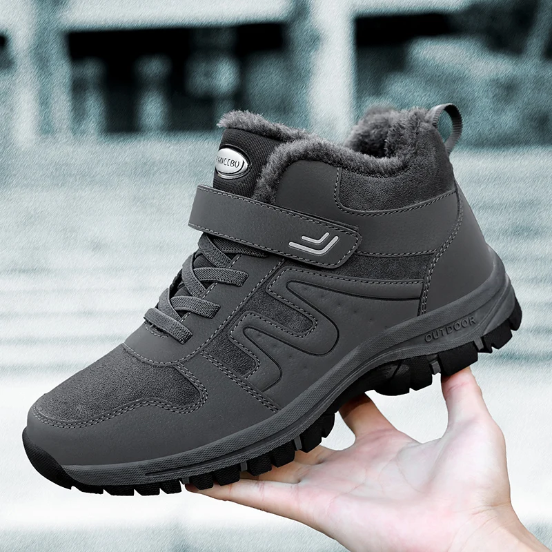 Warme Männer Winters tiefel im Freien warme Stiefeletten leichte Paar Wanderschuhe Frauen wasserdichte Schneeschuhe Winter Baumwoll schuhe