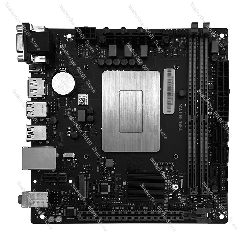 i9 11900H Onboard-CPU-Set 11. Generation Eight-Core Desktop DDR4 Motherboard ITX Computer Brandneues DIY-Set Image