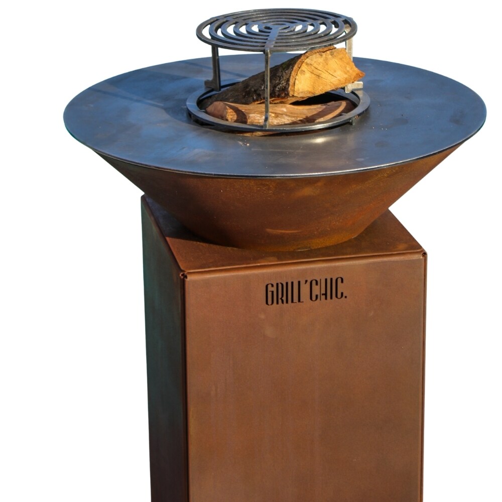 GRILLCHIC brasero cevenol corten normal rund 74 einfache Wanne Image