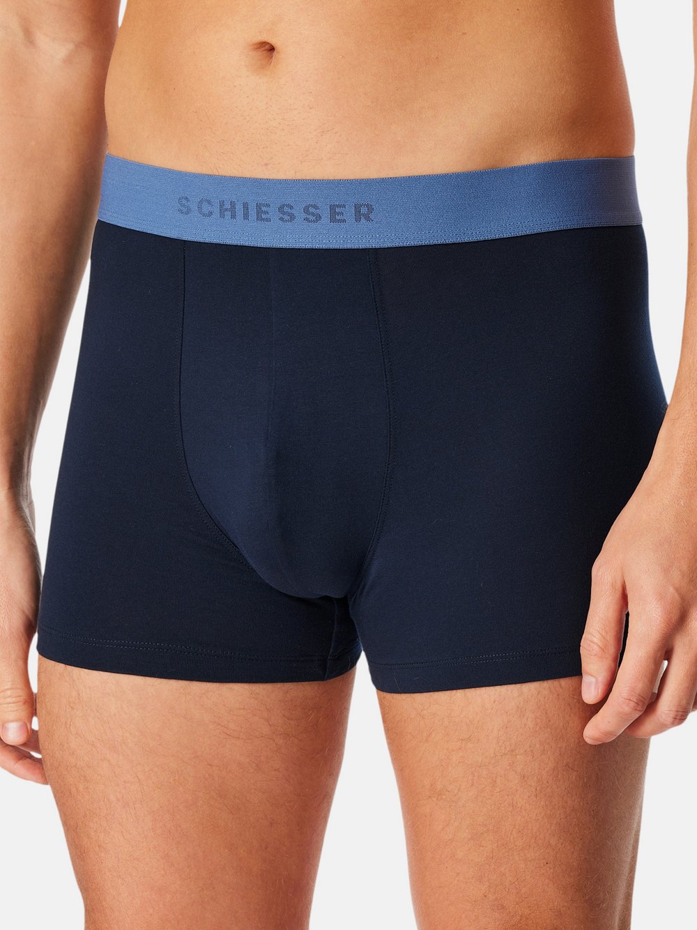 Schiesser Retro Short Herren blau, XXL Image