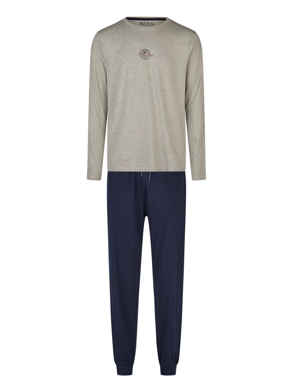 Phil & Co. Berlin Pyjama Herren mehrfarbig, L Image