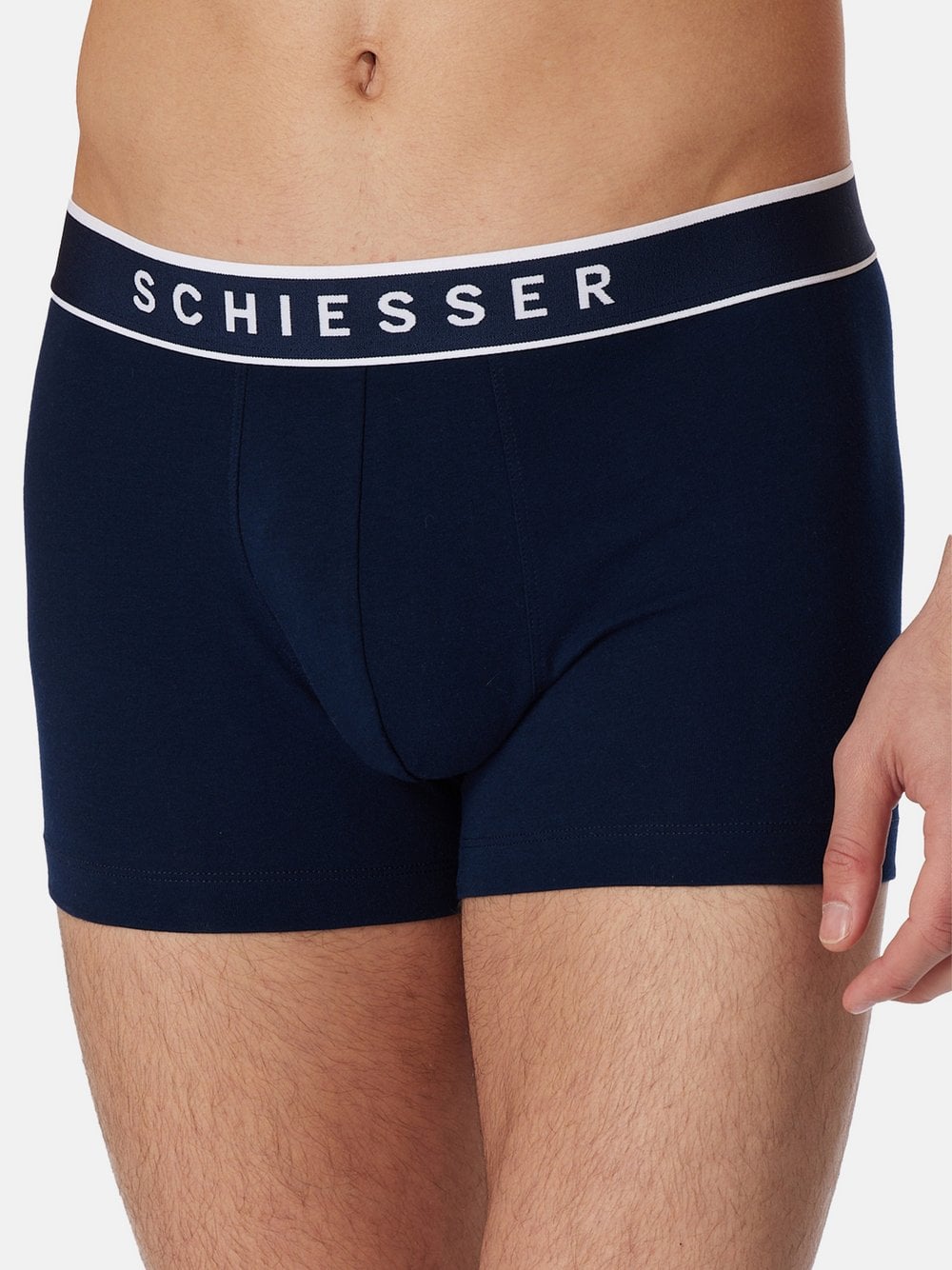 Schiesser Retro Short Herren schwarz, XXL Image