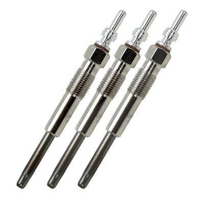 Bestprice 3x Glühkerze [Hersteller-Nr. 10662383] für Audi, Jeep, Seat, Skoda, Vauxhall, VW