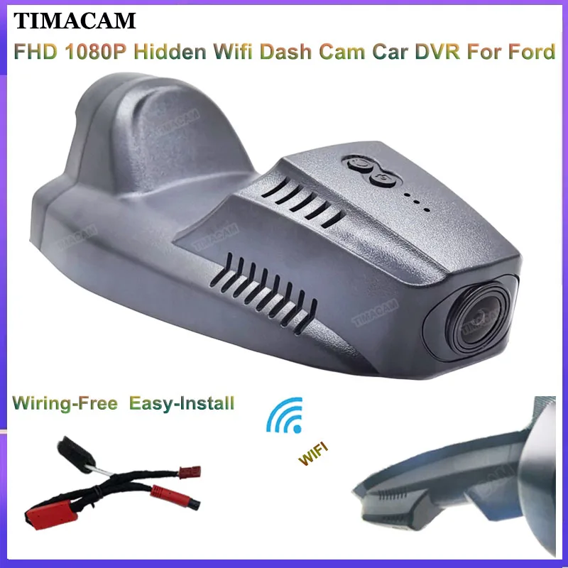 Fhd 1080p auto dvr dash kamera für ford escape mk2 mk3 für ford kuga mk2 mk3 Image