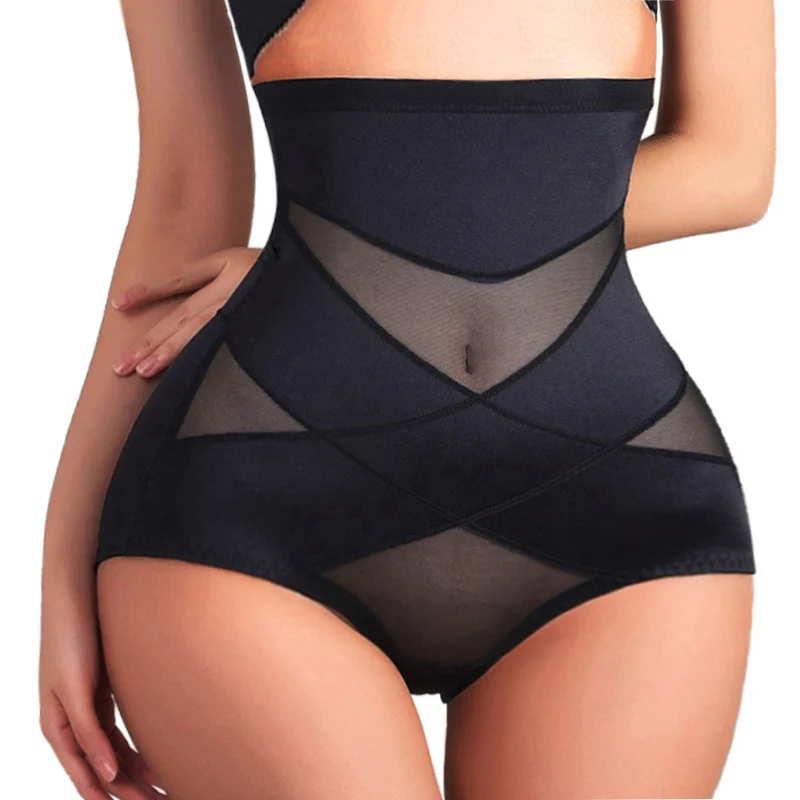 Sexy Cross Body Shaper Hohe Taille Höschen Frauen Unterwäsche Gürtel Bauch Bauch-steuer Trainer Wear Abnehmen Unterwäsche