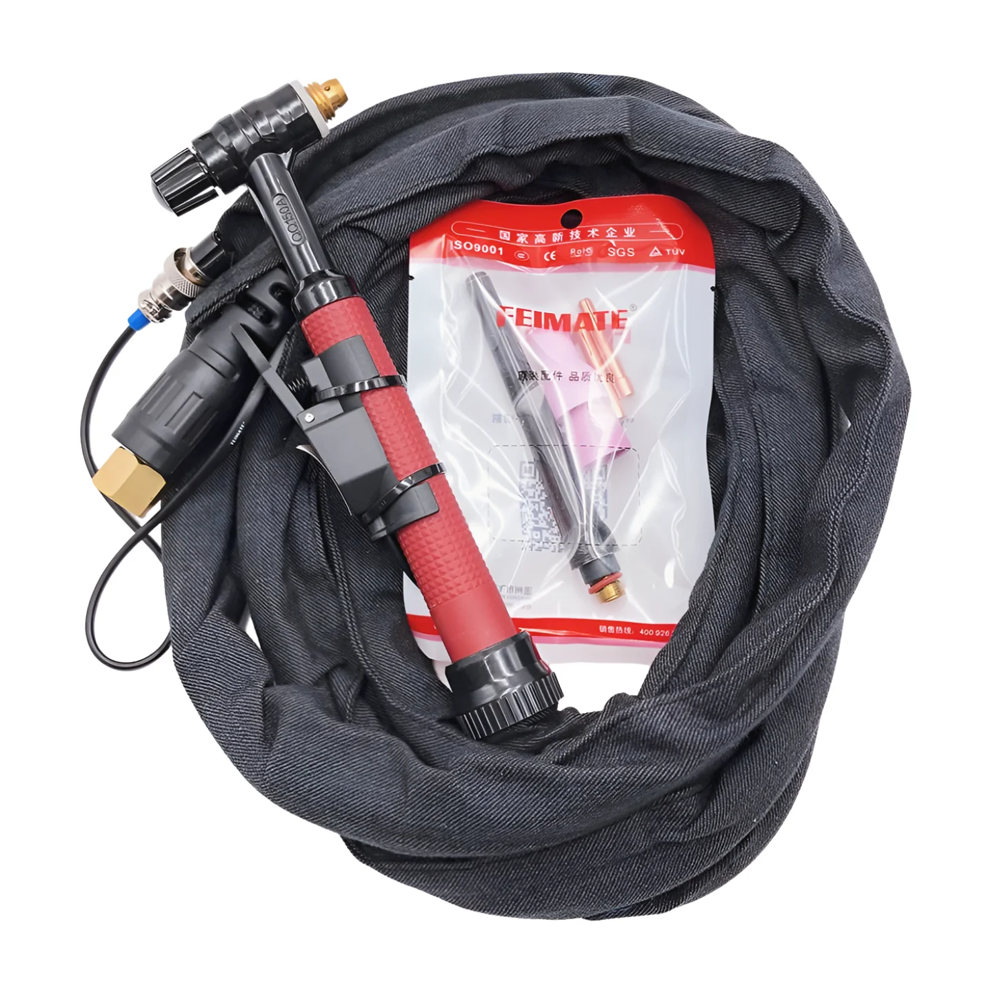 4 Meter 13 Fuß QQ150 QQ-150 WIG-Schweißbrenner Gasbrenner Luftgekühlt 150 A für WIG-Schweißgerät Schweißgerät Schweißgeräte Image