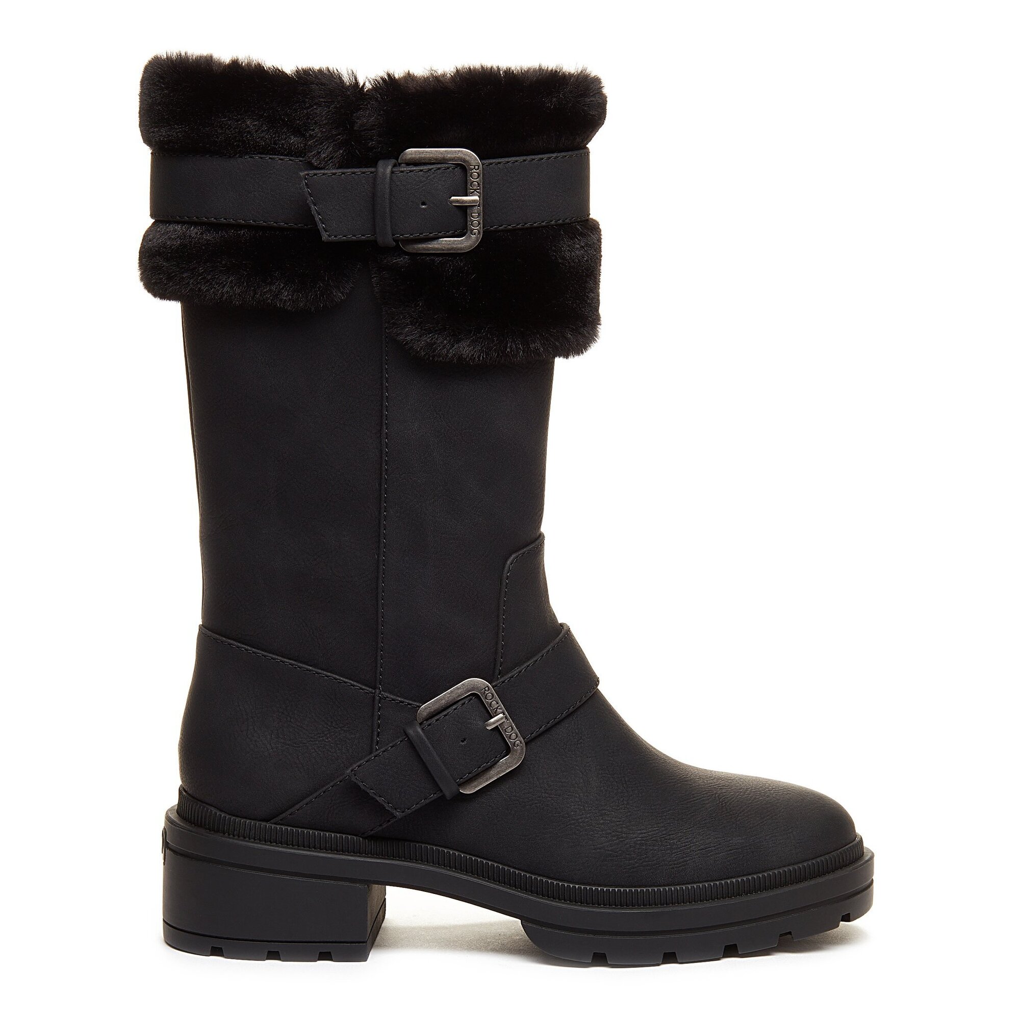 Rocket Dog Womens/ladies Igloo Long Boots (black) - Size UK 5 | Rocket Dog Sale | Discount Designer Brands