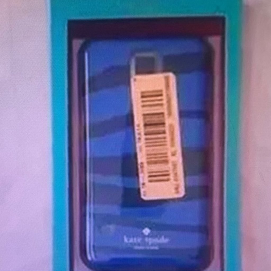 Kate Spade Cell Phones & Accessories | Kate Spade Navy And Black Striped Phone Case | Color: Blue | Size: Os