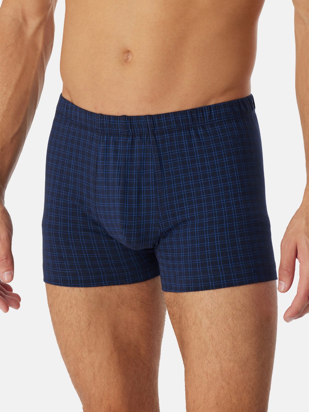 Schiesser Retro Short Herren blau, S Image