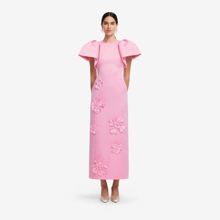 chinese dress ladies Giselle Ruffled Maxi Dress