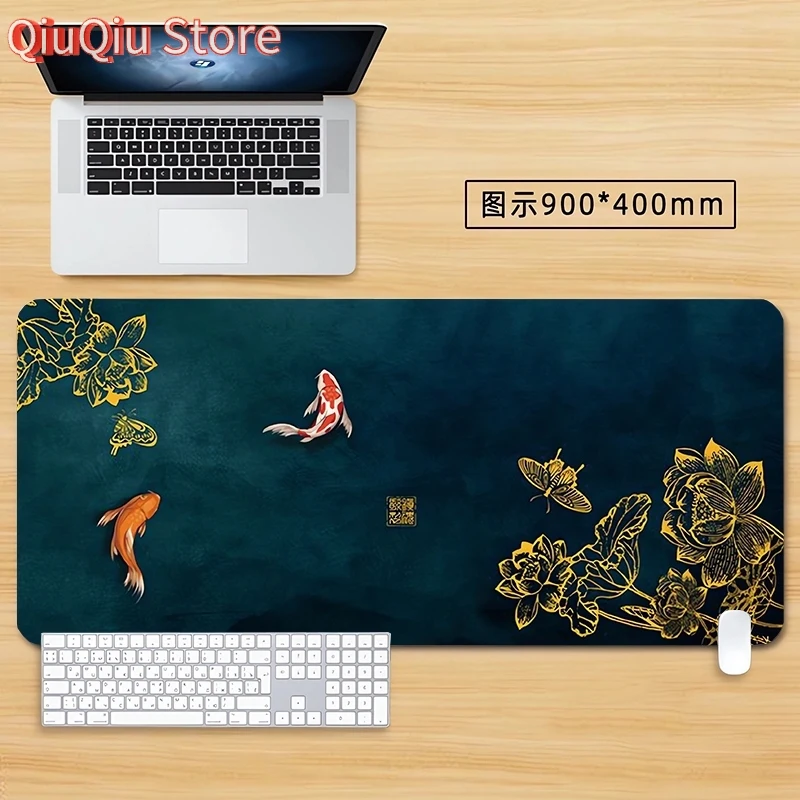 Landschaft Malerei Maus Pad Büro Computer Schreibtisch Matte Tisch Große Lockedge Gamer Chinesische Tastatur Laptop Kissen Nicht-slip Beijin
