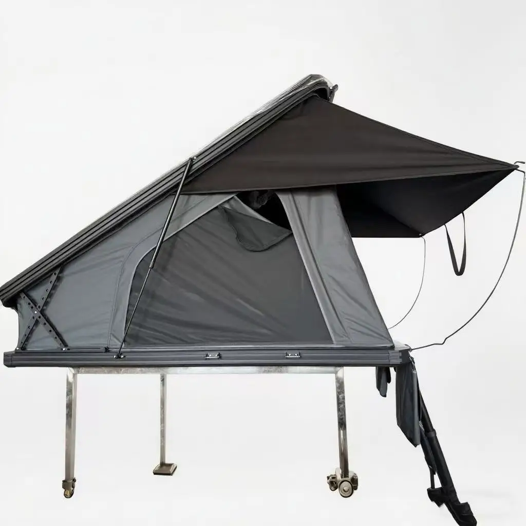 Dachzelt Hard Top Outdoor Camping Auto Bett Vier Jahreszeiten Aluminiumlegierung 1-2 Personen Hohe Qualität Fabrikpreis Stark Langlebig Image