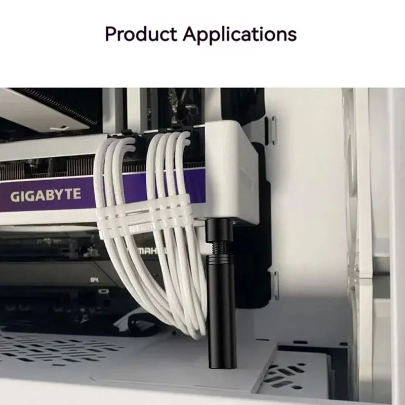LDPCSJ GC-16 1 Stück Grafikkarten-Stützrahmen, komplett aus Aluminium, Computergehäuse, GPU, vertikal fixiert Image