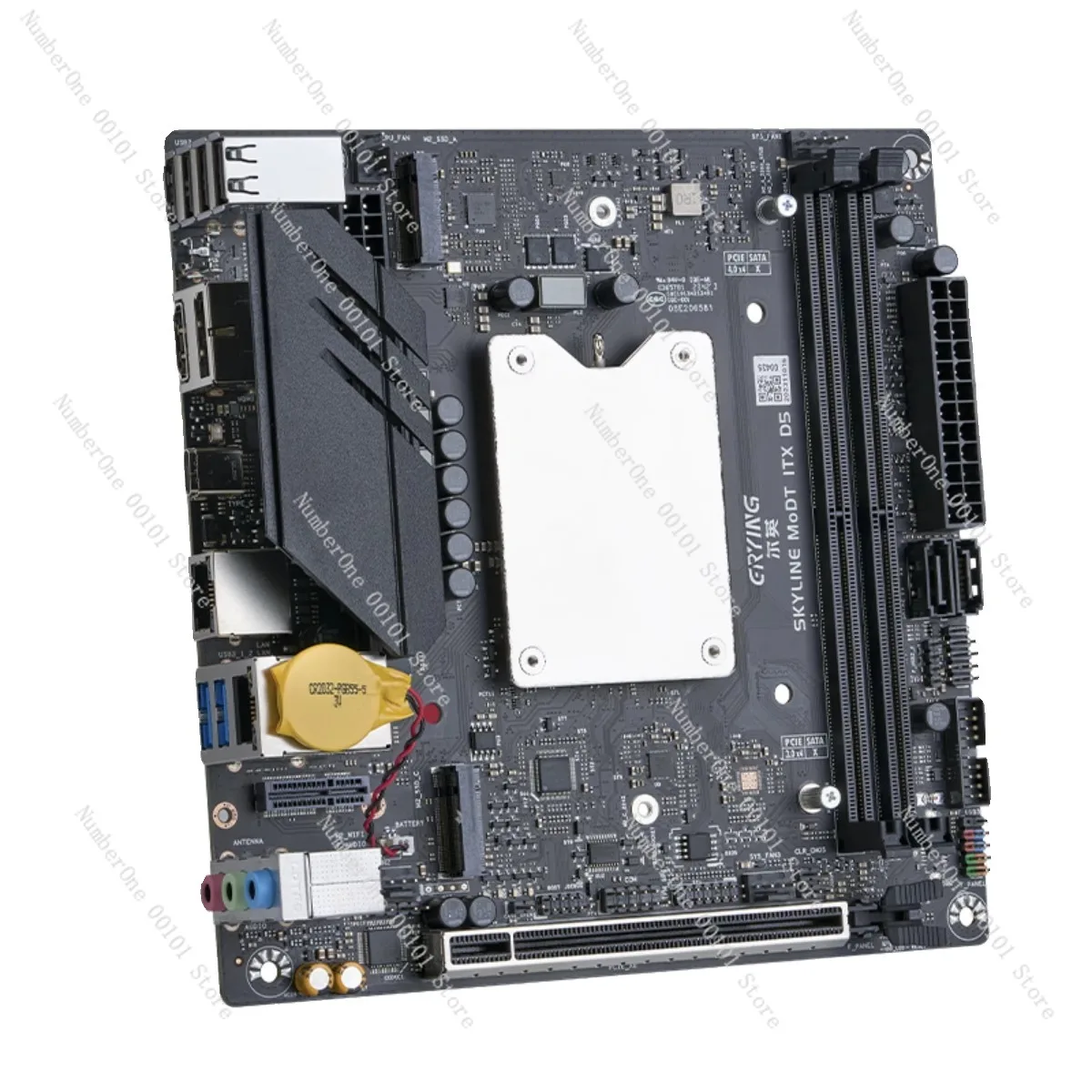 Neues Zentralprozessor- und Motherboard-Kombi-Kit DDR5 Zentralprozessor I9 13900H ITX MATX Geeignet für Desktop-Computer Mini-PC Image