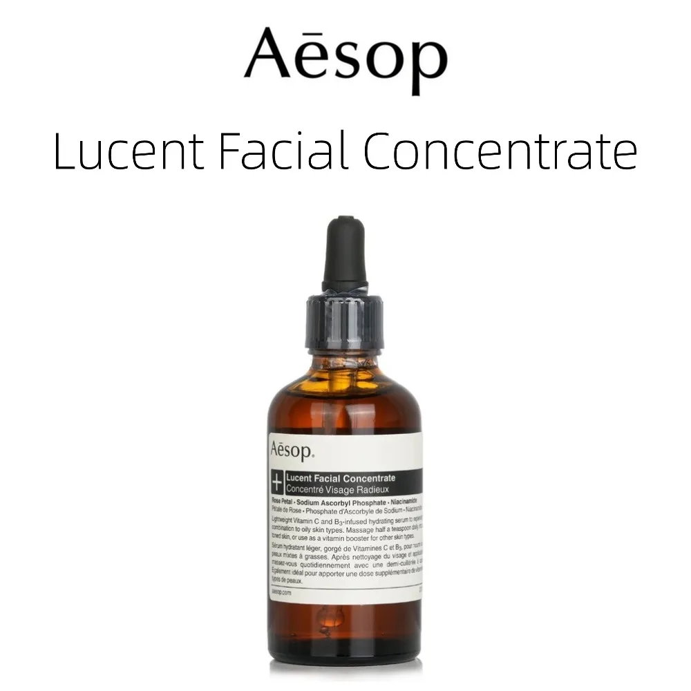 Aesop Lucent Gesichtskonzentrat 60 ml/2 Unzen, beruhigende, regenerierende und gleicht die Haut, Original Aesop Skin Care, Beauty Health Care