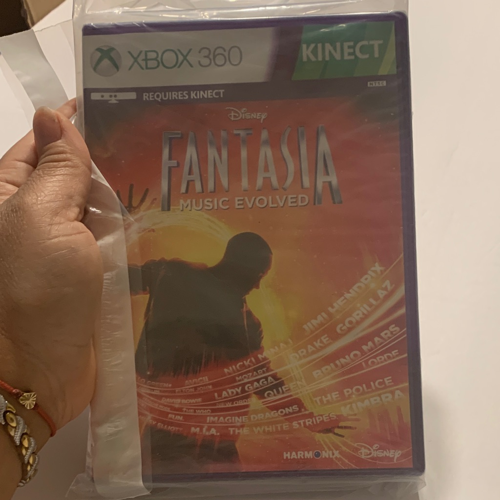 Disney Video Games & Consoles | Disney Fantasia: Music Evolved For Xbox 360 - Red And Purple, New | Color: Purple | Size: Os