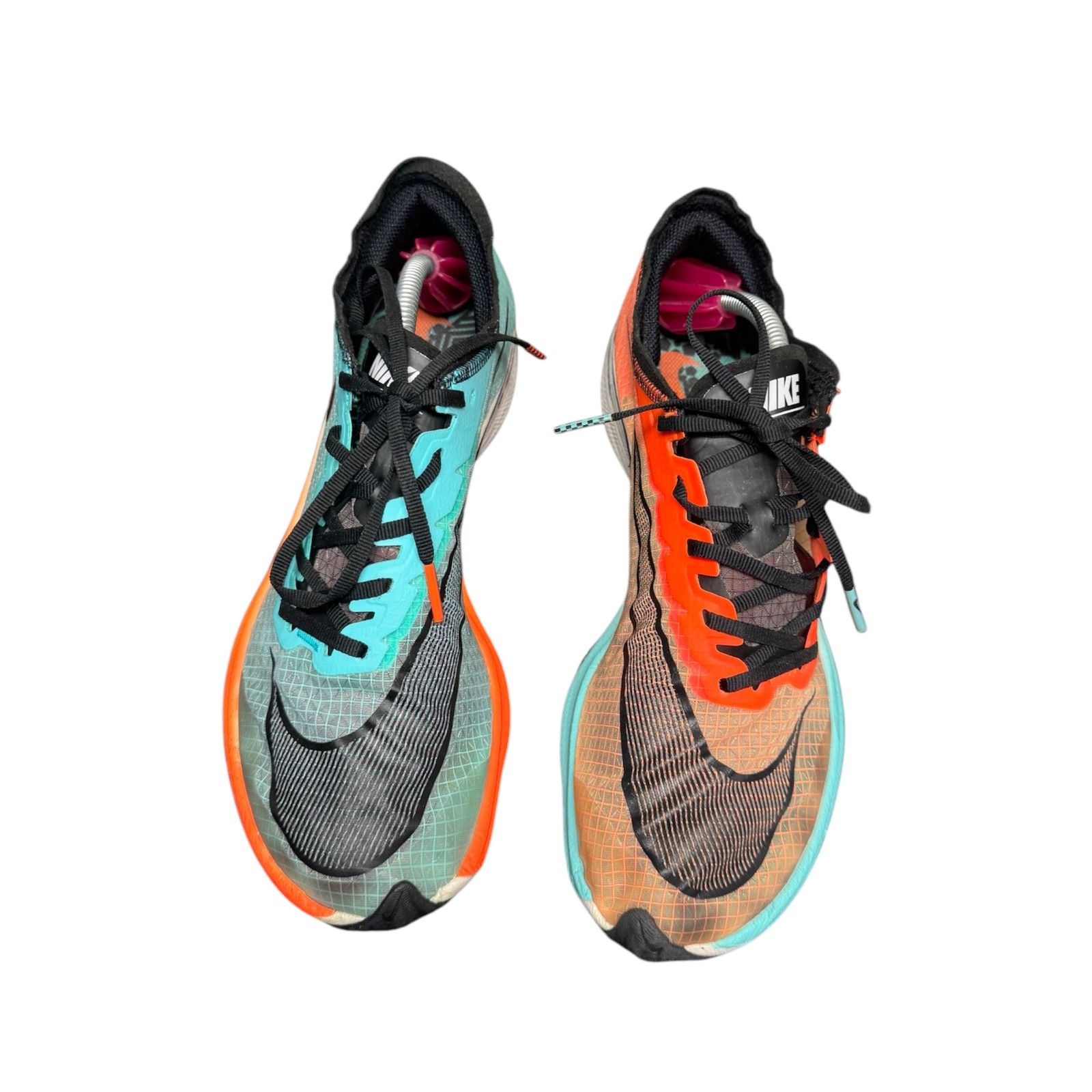 Nike Shoes | Gently Used Nike Zoomx Vaporfly Next% Ekiden Zoom Running Shoes 2019 Men's 7.5 | Color: Blue/Orange | Size: 7.5