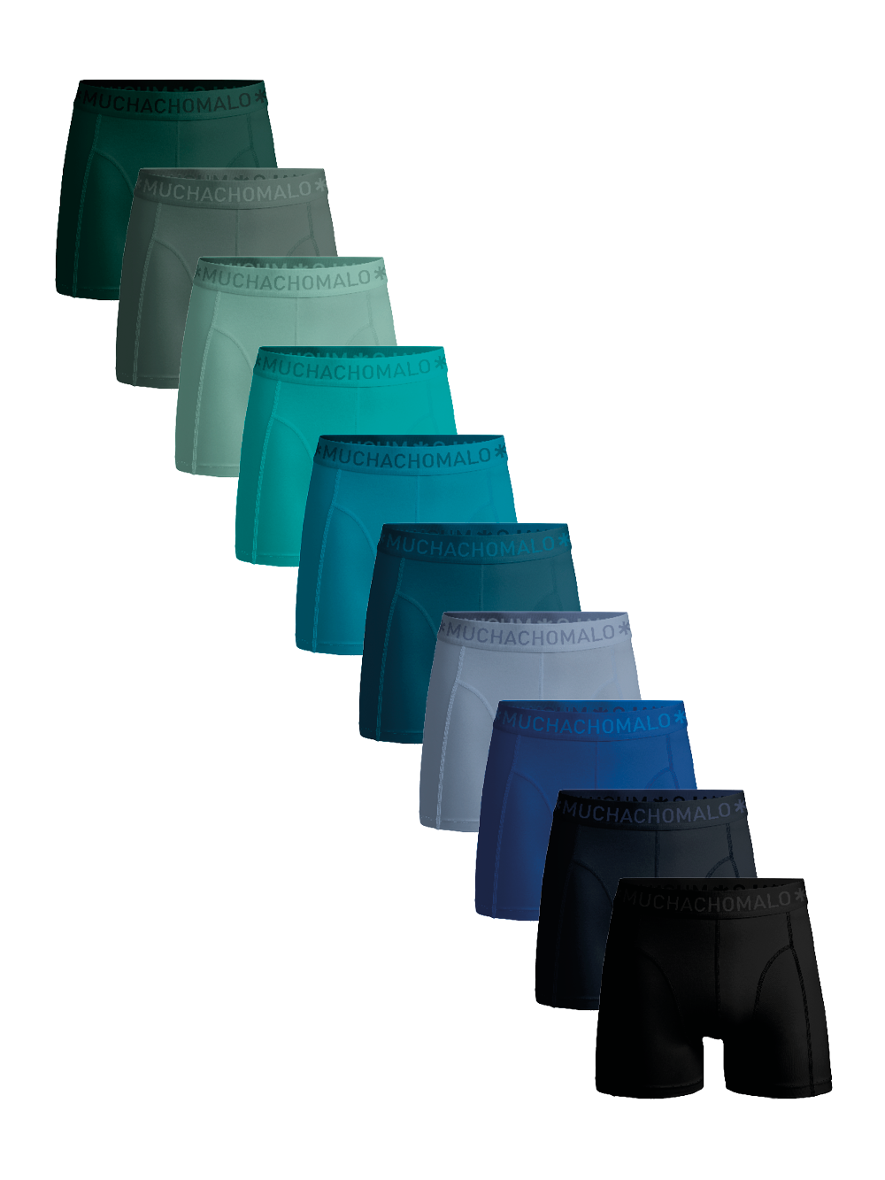Muchachomalo Herren Boxer Shorts - 10er Pack - Herren Unterwäsche Image