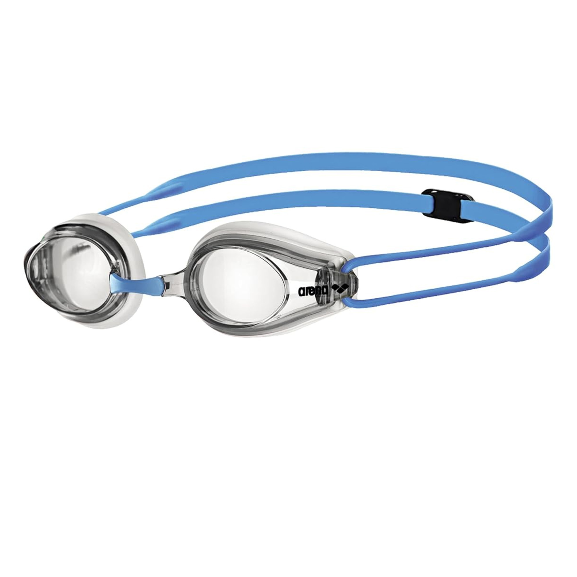 Arena - "Tracks" Schwimmbrille für Kinder (Transparent/Blau) Image