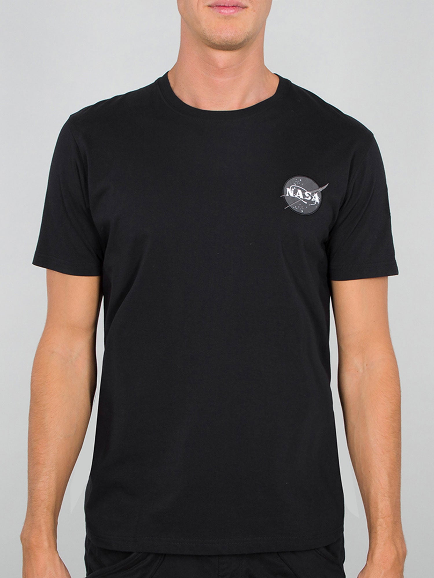 Alpha Industries Herren Space Shuttle T-Shirt in Schwarz Image